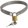 Generique Collier en métal Slave Lock avec Cadeans